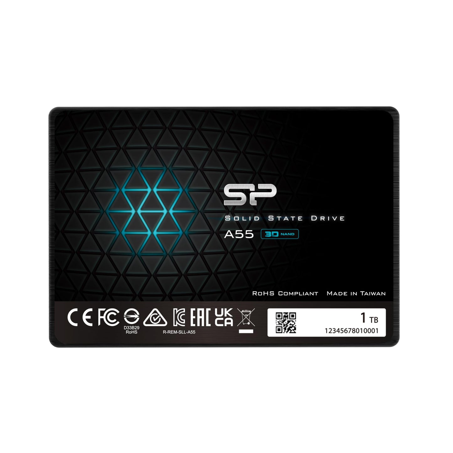 Silicon Power 1TB Solid State Drive SATA III 2.5" 7mm Model A55 Internal SSD