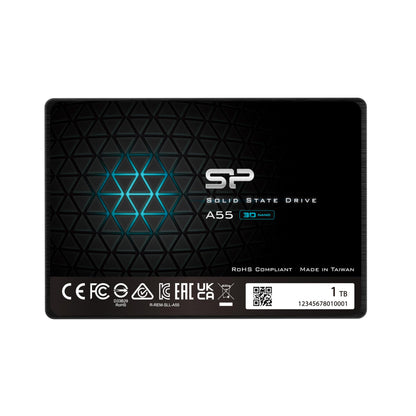 Silicon Power 1TB Solid State Drive SATA III 2.5" 7mm Model A55 Internal SSD