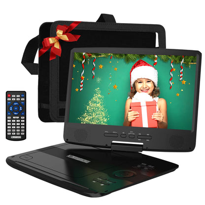 HDJUNTUNKOR 10.1" HD Portable DVD Player HDPDVD-01 1024x600 30-Day Refund