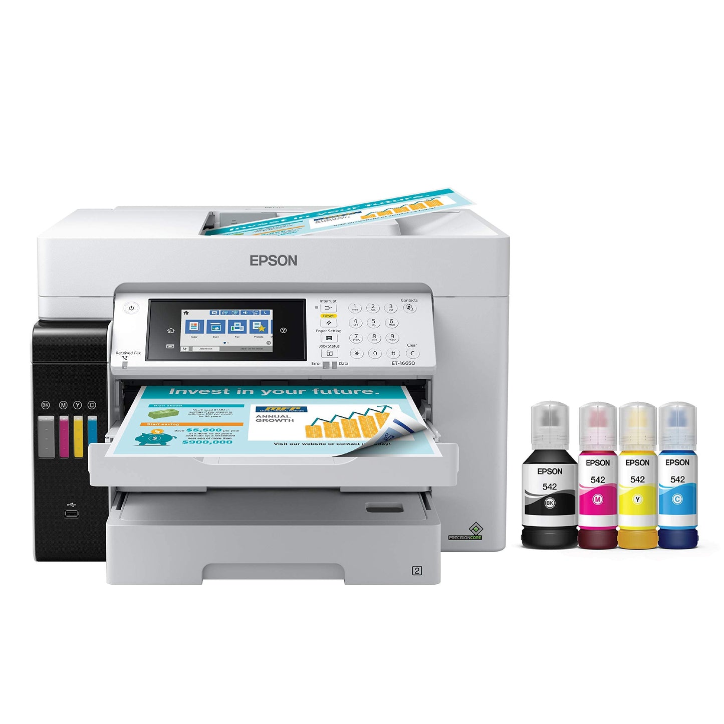 Epson EcoTank Pro ET-16650 A3 Color Inkjet Printer 4800x2400 DPI Ethernet Wireless