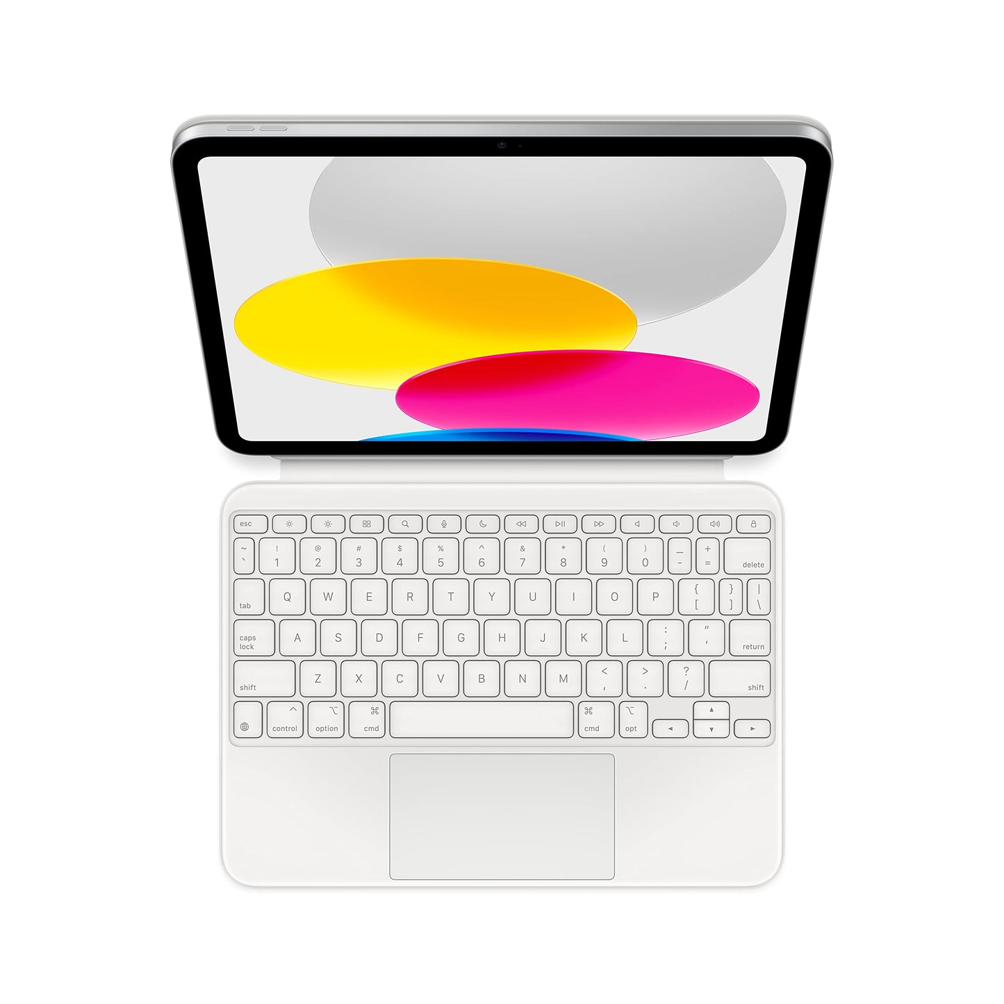 Apple 10.22 x 7.68 x 0.89 inches MQDP3LL/A iPad Keyboard Folio, US English White