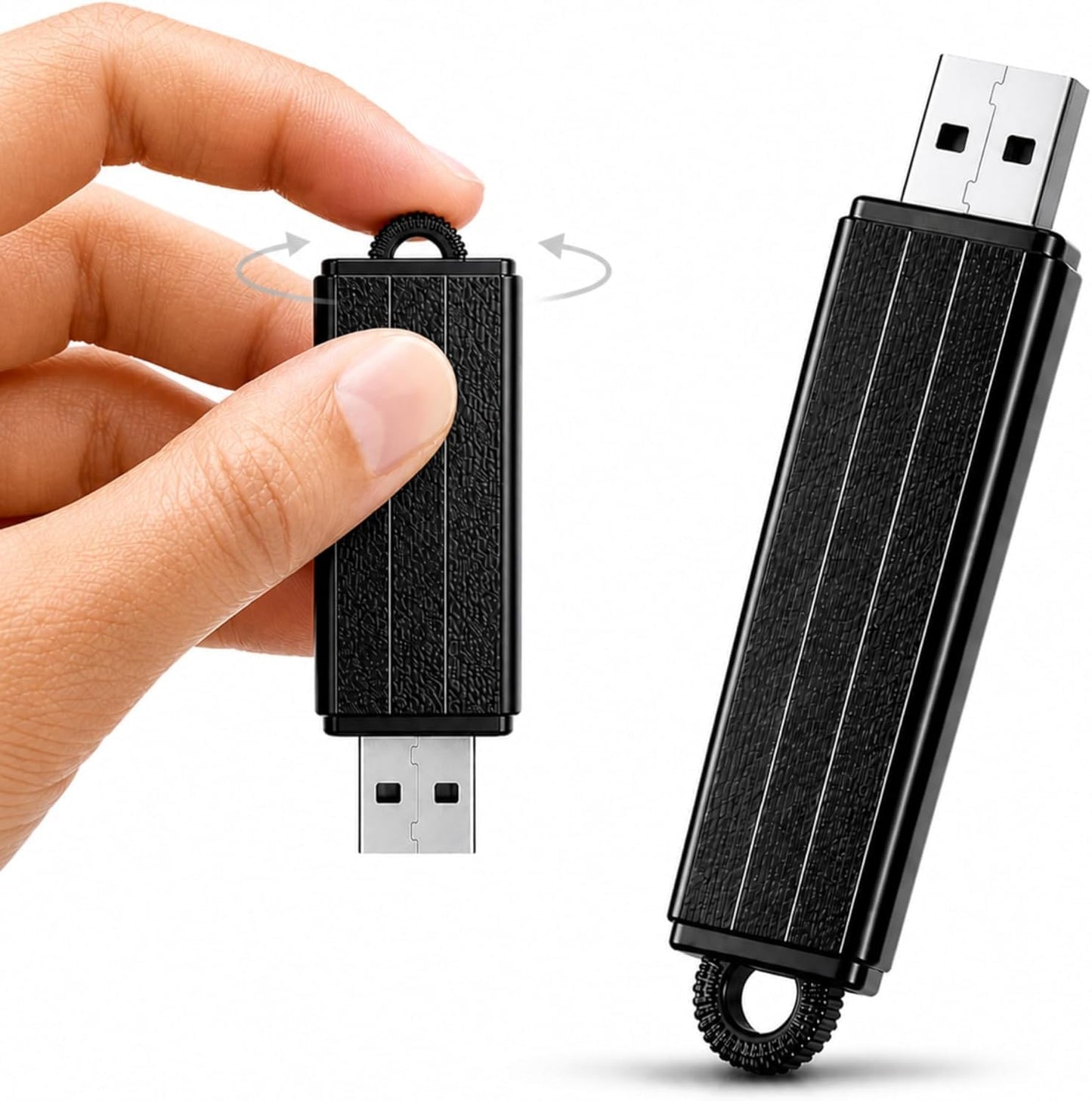 POLICE tech P USB Voice Recorder U350 - 24 hours Continuous Recording, 8 GB Storage Capacity