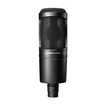 Audio-Technica AT2020 XLR Microphone, Cardioid, 20 Hz - 20 kHz Frequency Response, 200 Ohm Impedance