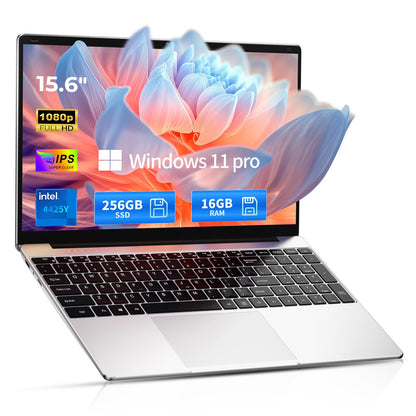 SAGAWHALE 256GB 4425Y 15.6" 1080p IPS Ultra-Portable Laptop