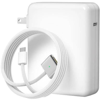 IKNUH 140W Power Adapter PD-140W AC Adapter with Type C to Magnetic 3 Cable