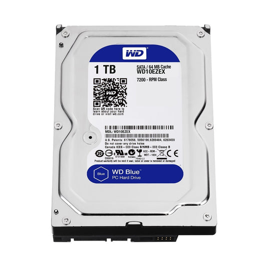 Western Digital 1TB WD10EZRZ 5400RPM SATA III 64MB Hard Drive