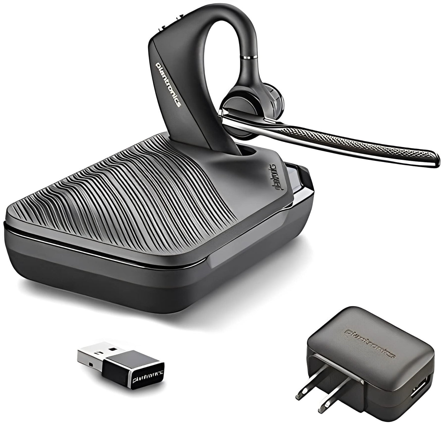YISMO 5200-UC Bluetooth Headset Bundle with Charging Case and USB Dongle