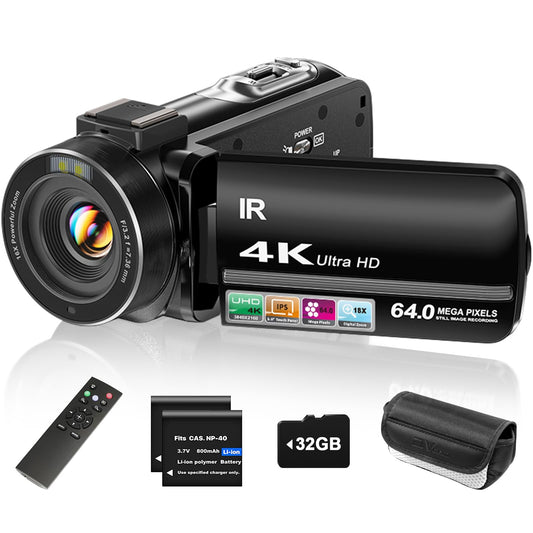 ZYDIIE Compact Handheld HDV-3051L 64MP 4K USB Video Camera