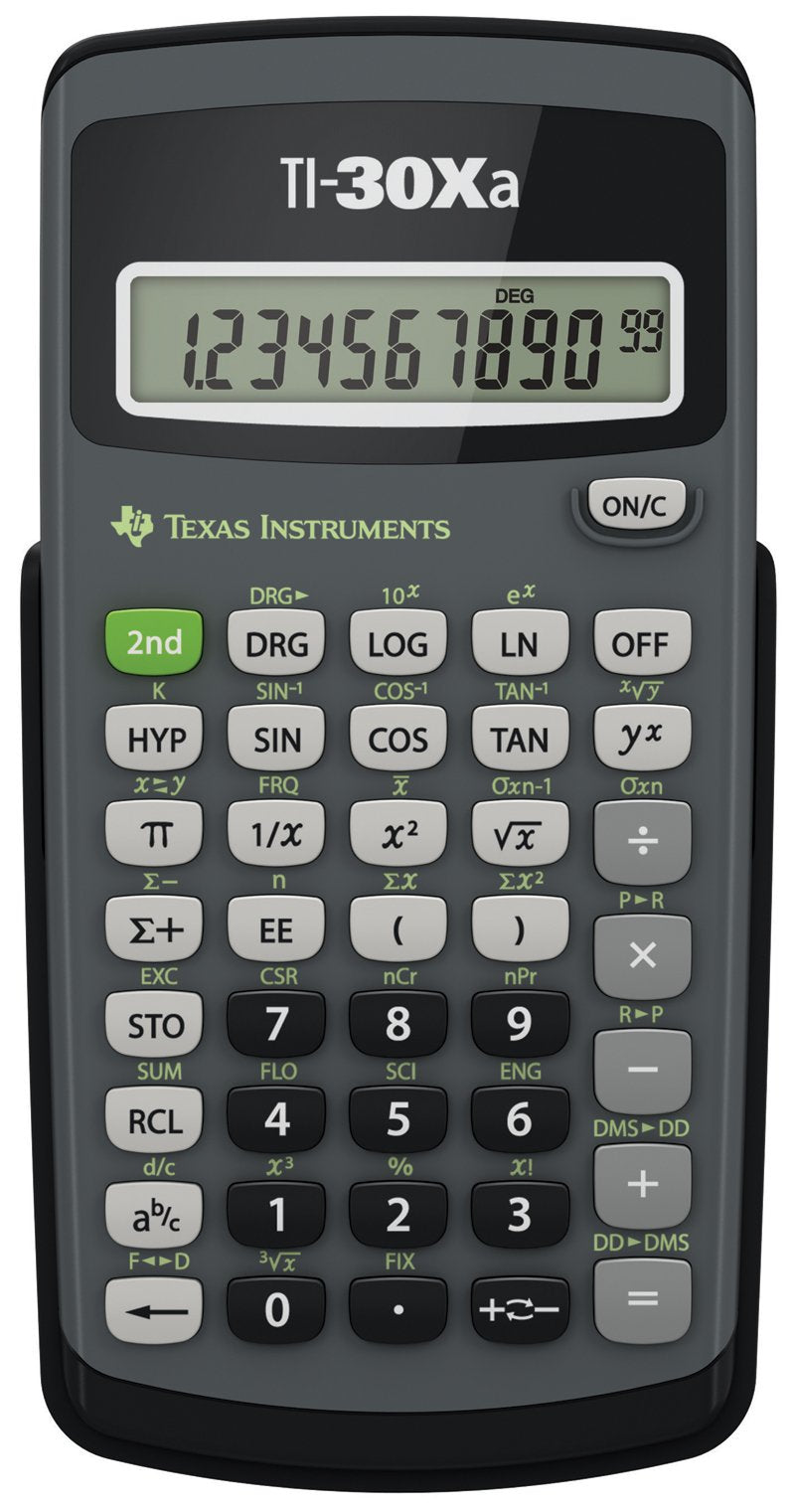 Texas Instruments 21 Inch TI-30Xa LCD 10-Digit Scientific Calculator