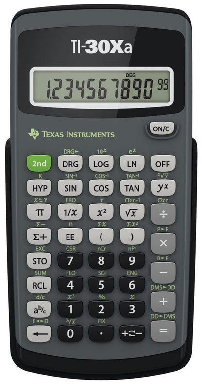Texas Instruments 21 Inch TI-30Xa LCD 10-Digit Scientific Calculator
