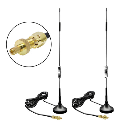 Rydocyee 5G Antenna External Antenna 5G310SMATS9 Tri-Band 2 Pack