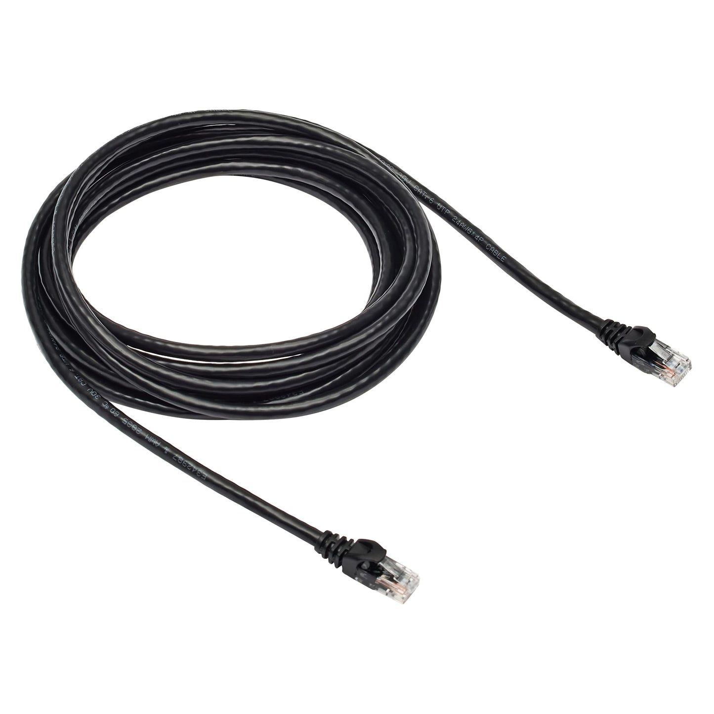 Amazon Basics 15 Foot Cat 6 Ethernet Patch Cable 10Gbps 250MHz Male-to-Male