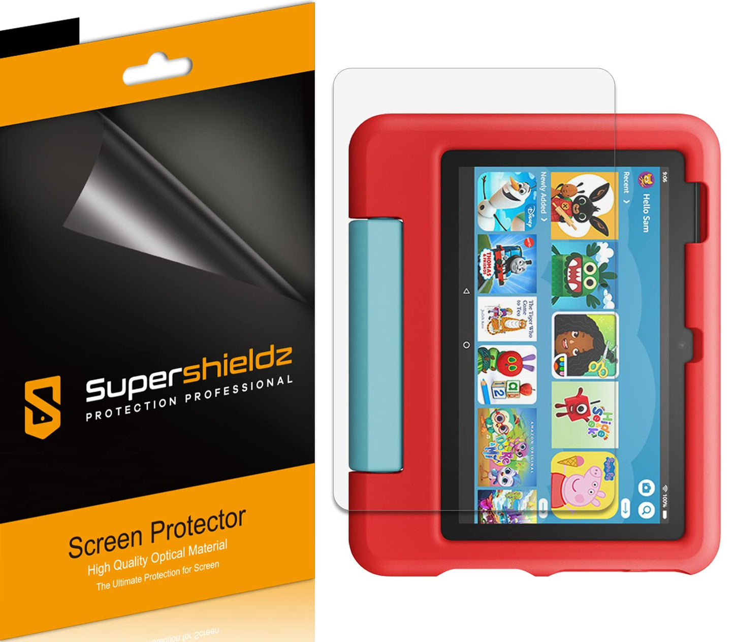 Supershieldz 7-inch All-New Fire 7 Kids Tablet (12th Generation - 2022 release) Screen Protector 3H Scratch Resistant Glossy