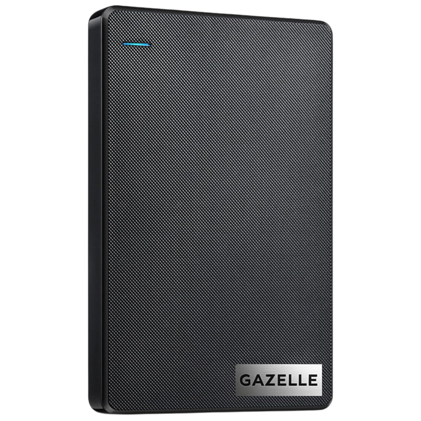 GAZELLE 1TB GZ1TB Portable External Hard Drive - 2.5" Form Factor, SATA Interface, USB 3.0, Mechanical Disk