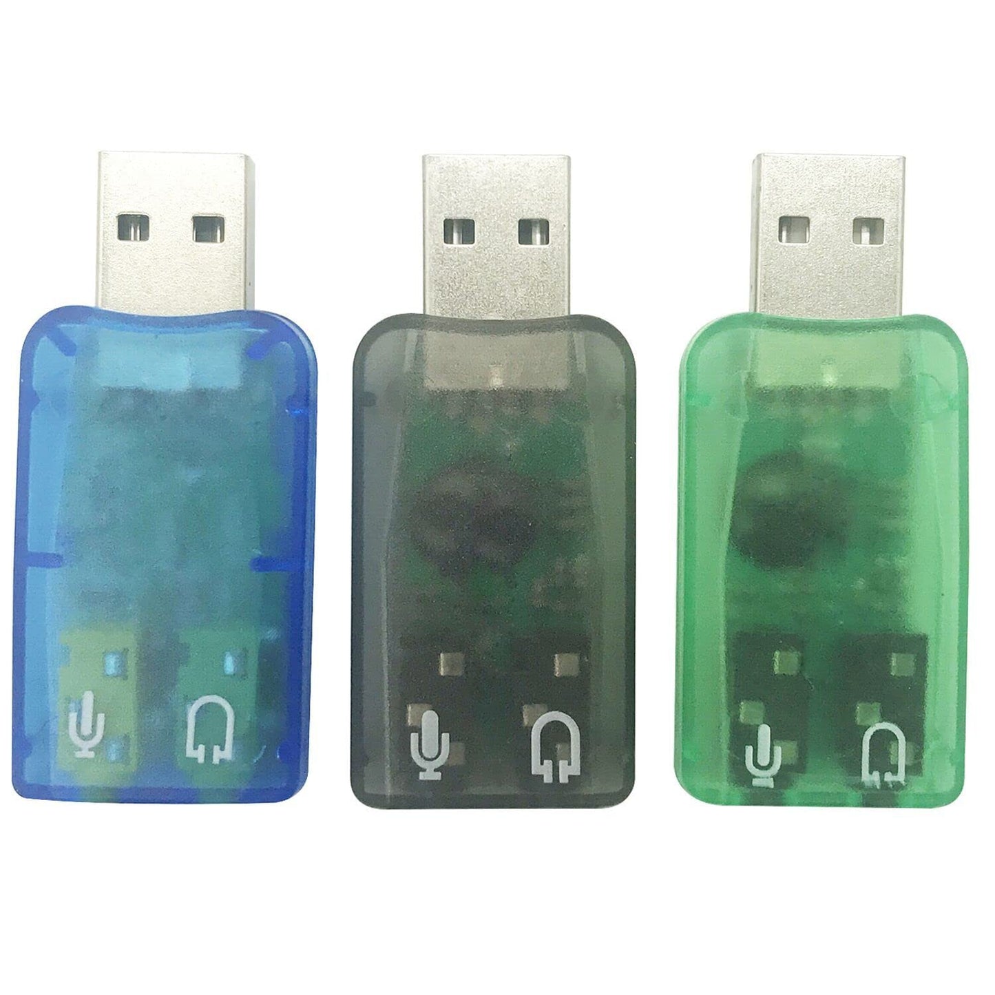 AJDPOI USB Audio Adapter 8541676061 Stereo 48KHz External Sound Card
