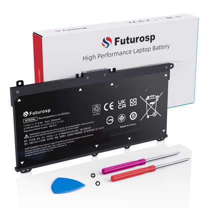 FUTUROSP 3-Cell 3630mAh HT03XL Li-Ion 11.55V Battery