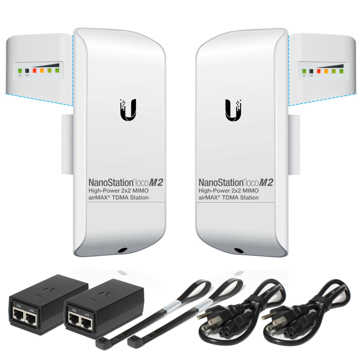 GOOD STORY 2 Pounds NanoStation Loco M2 IEEE 802.11 b/g/n 150 Megabits Per Second Wireless Access Point