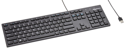 Amazon Basics 105 Key QWERTY Wired Keyboard MD005