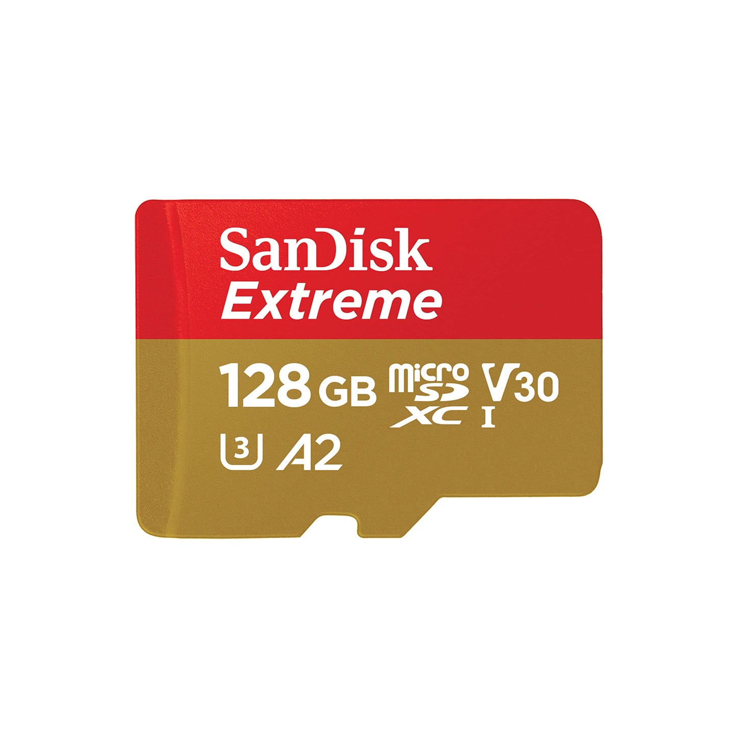 SanDisk 128GB Extreme microSDXC UHS-I Card with Adapter - SDSQXAA-128G-GN6MA