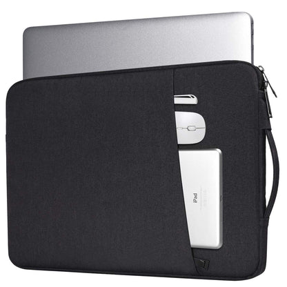 iKammo 14 Inch Laptop Sleeve Black Nylon Travel Pouch Waterproof Modern Soft