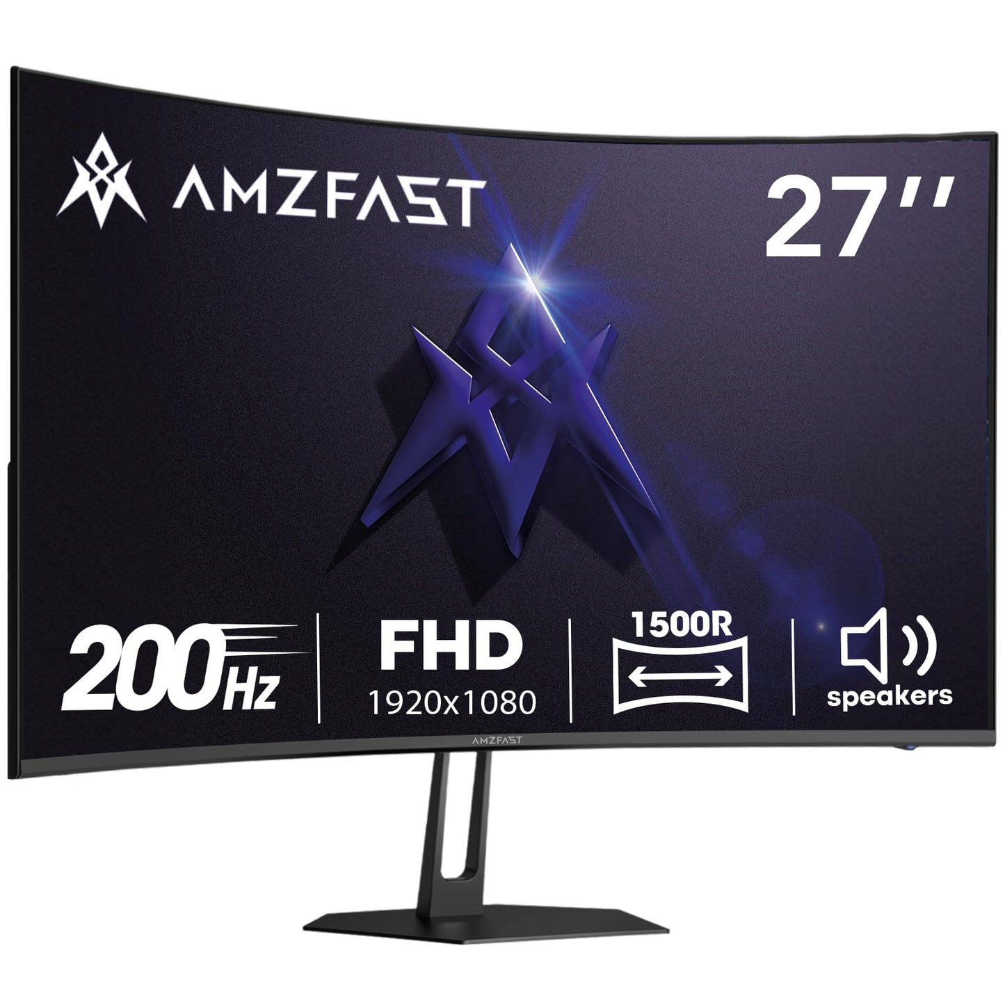 Amzfast 27 Inches AMZG27C1 FHD 1080p 200 Hz VA Monitor