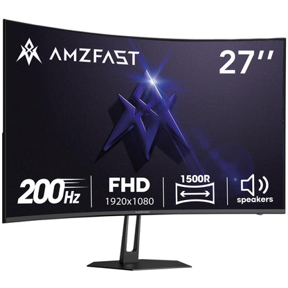 Amzfast 27 Inches AMZG27C1 FHD 1080p 200 Hz VA Monitor