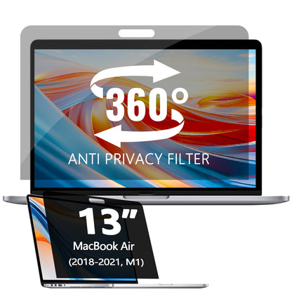Halloive 13 Inch HH-MacBook 13-QJ Anti-Spy Privacy Screen Protector
