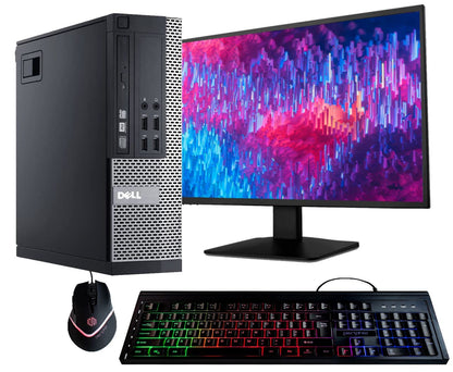 Dell 20" Optiplex 9020 Tower PC Windows 11 Pro 1920x1080