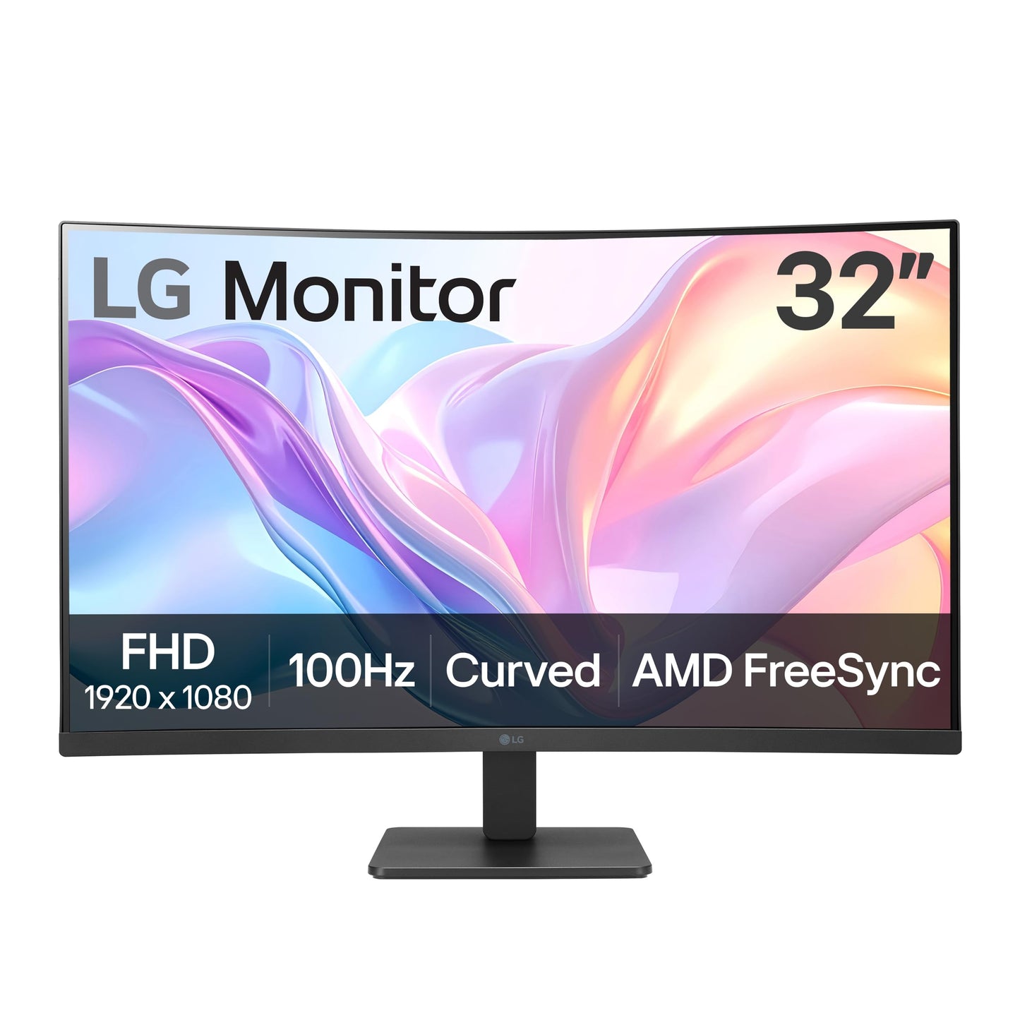 LG 32MR50C-B 32-Inch FHD 1080p 100Hz VA Curved Monitor