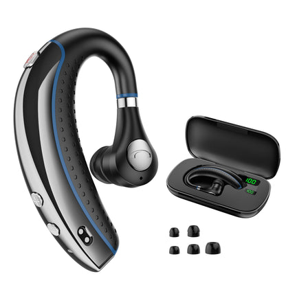 DECHOYECHO A8 Bluetooth Headset V5.3 Wireless Single Ear Earpiece with Noise Cancellation