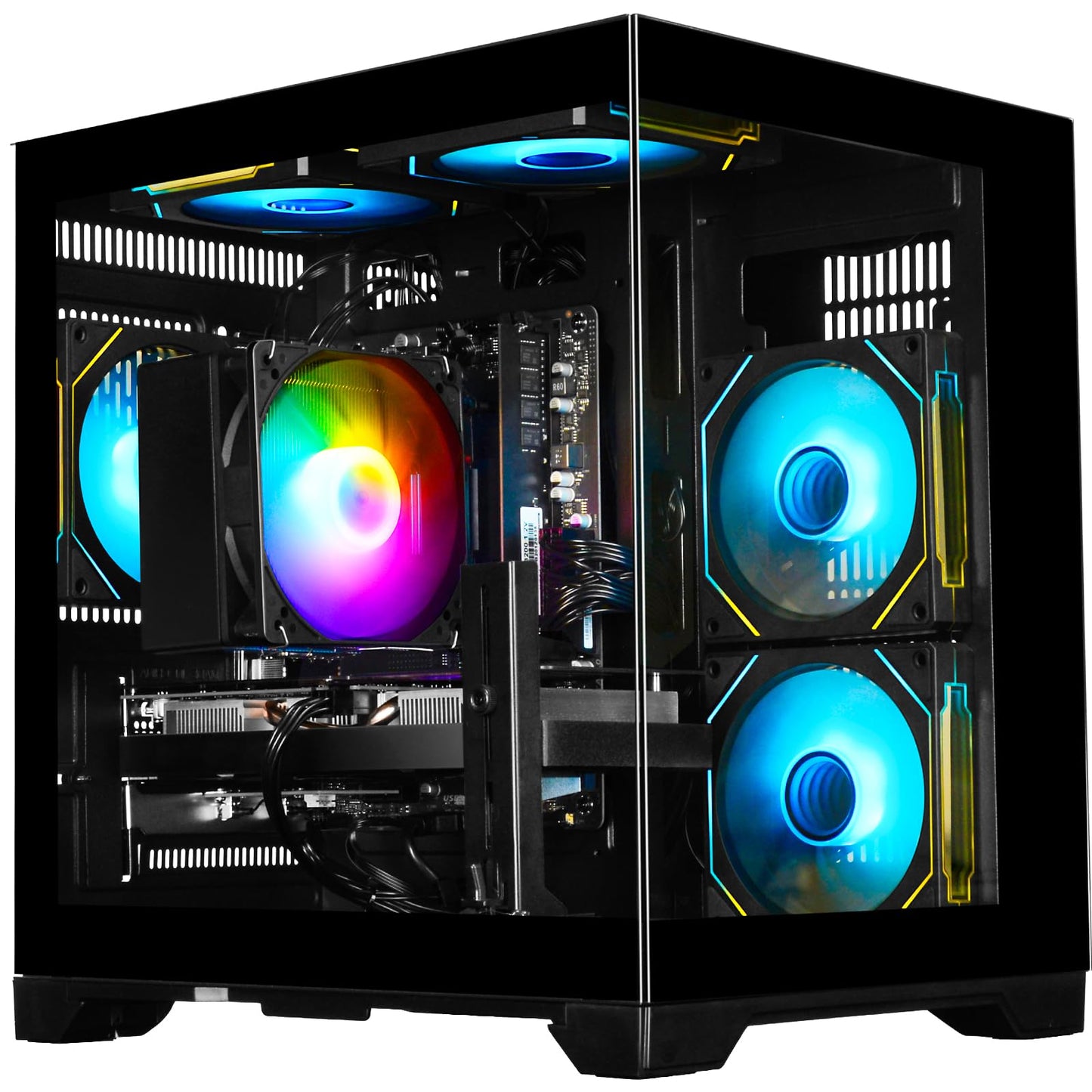 WIWB Tower PC wwr5go Ryzen 5 5500 512GB SSD 16GB RAM 4.4GHz