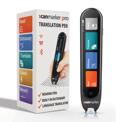 Scanmarker Pro Text Scanner Bluetooth 600 DPI USB 0.23kg
