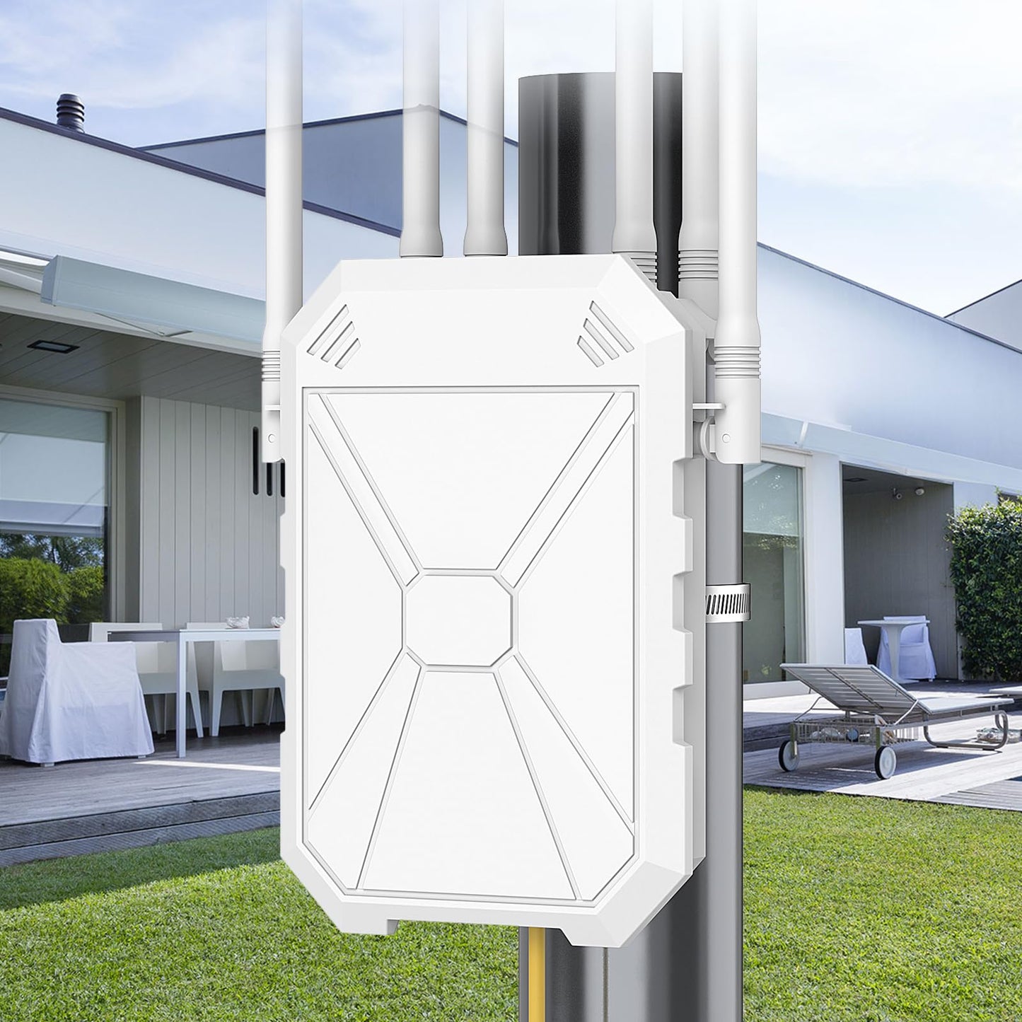 INEAUTO AX3000 802.11ax Dual-Band Wireless Access Point IP67 Weatherproof