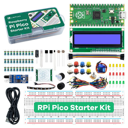 LAFVIN Pico Raspberry Pi Starter Kit - RP2040 - MicroPython - Bluetooth