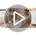 Citylife 17QT Plastic Storage Bin Clear White Stackable Organizer Containers for Tools and Crafts