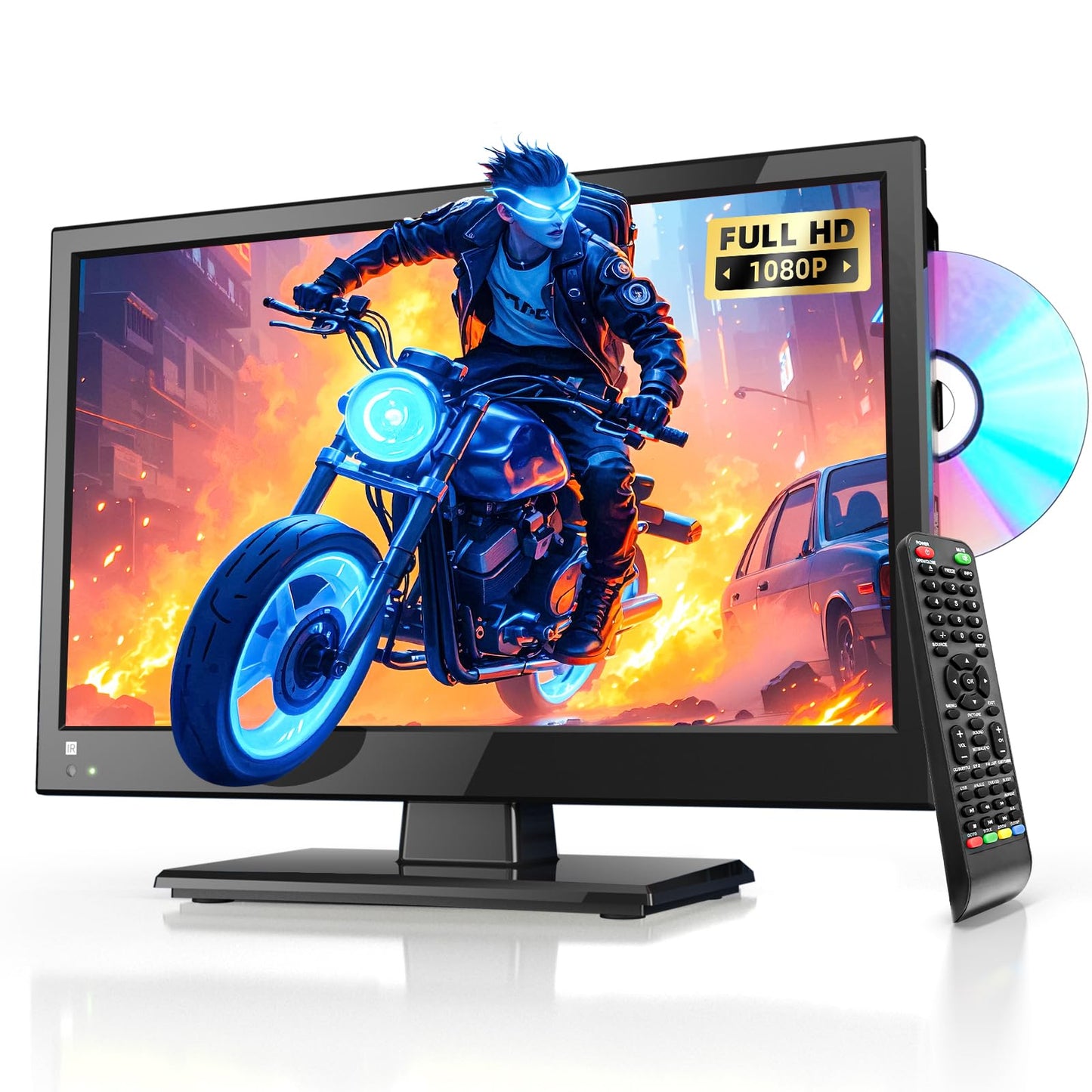 OSHPRO 16.1 Inches 161TV-01NEW 1080p 120Hz LCD Television