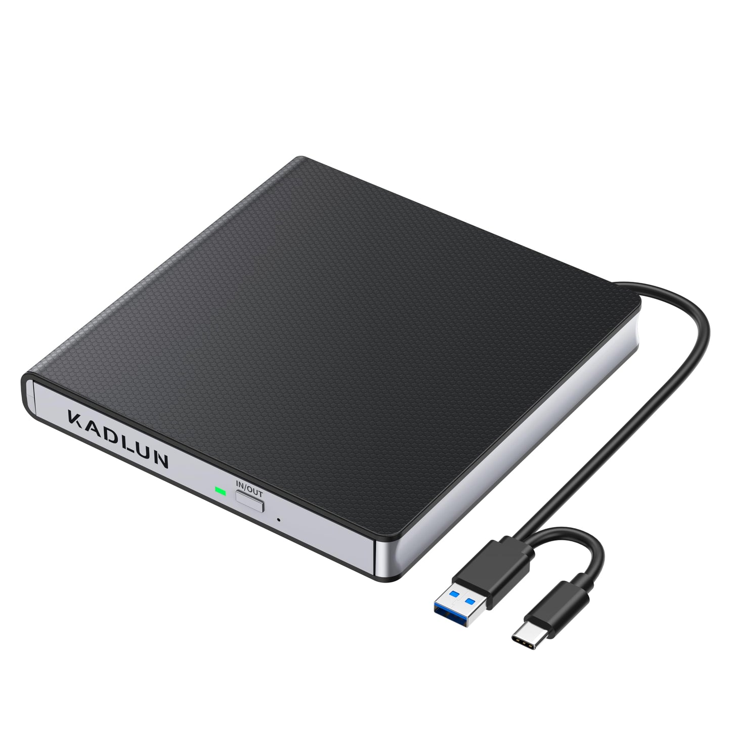 Kadlun 5.6" External CD DVD Drive SY905 USB 3.0 USB Type C Optical Drive