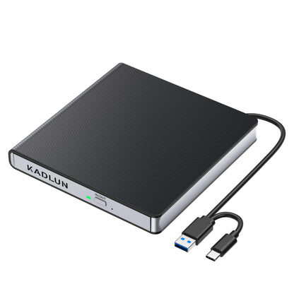 Kadlun 5.6" External CD DVD Drive SY905 USB 3.0 USB Type C Optical Drive