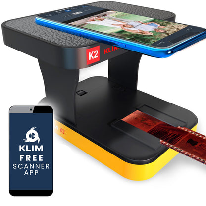 KLIM Film Scanner USB 1200 dpi 24 bits Negative & Positive Media