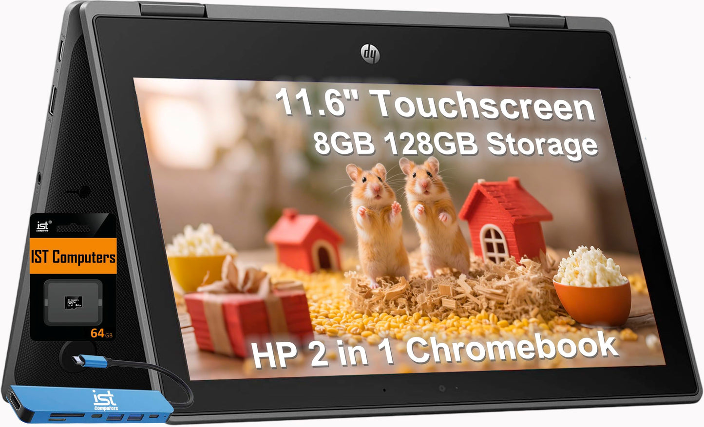 IST Computers 11.6" Chromebook 11 Fortis 1366x768 2-in-1 LCD Convertible