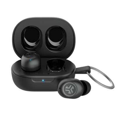 JLab IEUEBJBMINIRBLK124_1 Bluetooth 5.0 Wireless In-Ear Headphones No Jack Black