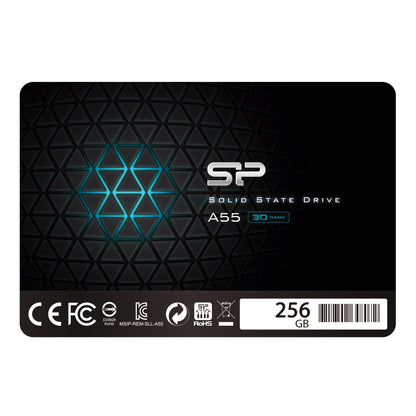 SP Silicon Power 256GB SU256GBSS3A55S25AH SATA III 2.5" Internal Solid State Drive