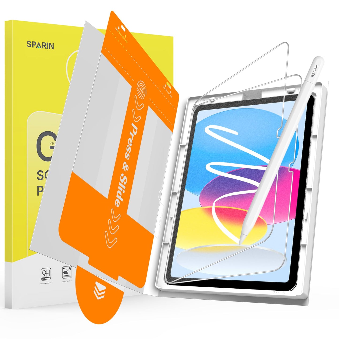 SPARIN 11 Inch Tempered Glass Screen Protector for iPad A16-11th Gen 2025/iPad 10th Gen 2022