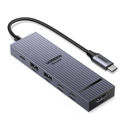UGREEN 6 in 1 USB Hub AMUH12H 10Gbps USB-C 4K HDMI