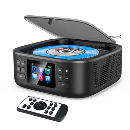 HOVOYNN 6.5in HC030 Stereo Bluetooth Portable CD Speaker System with FM Radio