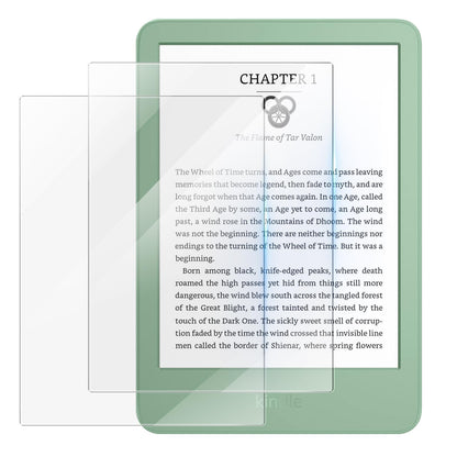 MoKo 6 Inch E-Reader Screen Protector Tempered Glass Anti-Scratch 9H HD Clear