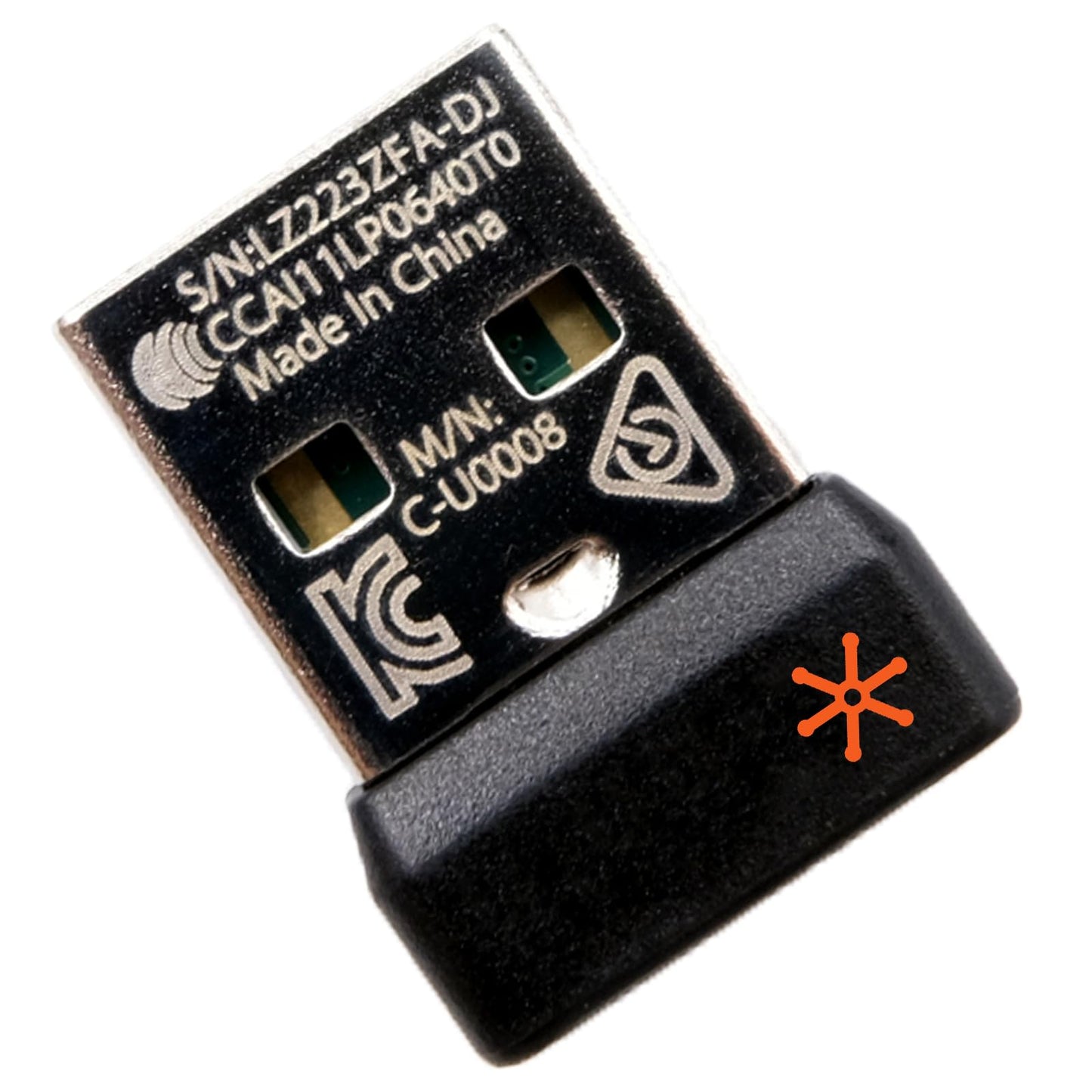 NoirVogel 1.0 Count USB Dongle Unifying Receiver Bluetooth Compatible with Windows, Linux