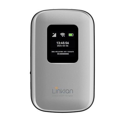 Linklan 5Z-34RI-11X8 eSIM Portable Mobile Hotspot 433Mbps LTE 2.4GHz Wireless