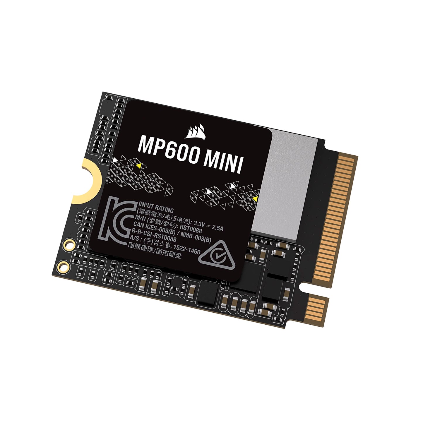 Corsair 2TB CSSD-F2000GBMP600MNR2 M.2 2230 NVMe SSD – 7000MB/s Read – 6200MB/s Write – Solid State Drive – Black