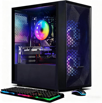STGAubron ABR1222 Computer Tower Intel Core i5, 3.6 GHz, 16GB RAM, 512GB SSD, Windows 11 Home, 1920x1080, Black